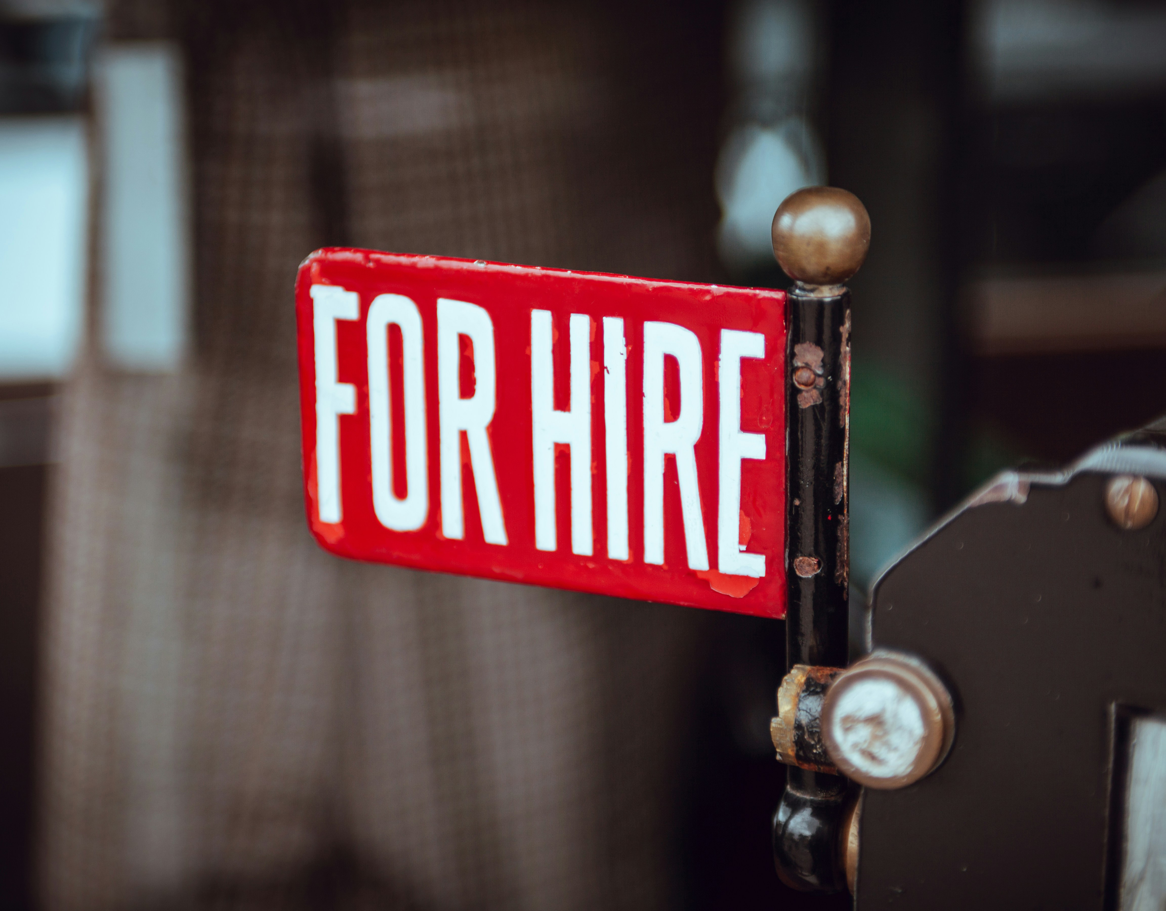 For Hire Signage